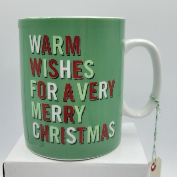 Fringe Warm Wishes for a Very Merry Christmas Ceramic Mug - Picture 6 of 6